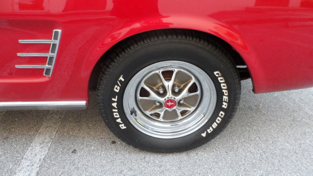1966 Red Ford Mustang Coupe