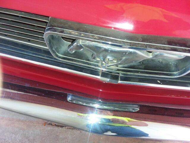 1966 Candy Apple Red Ford Mustang Coupe