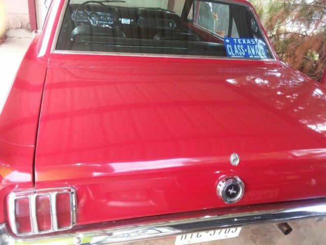 1966 Candy Apple Red Ford Mustang Coupe