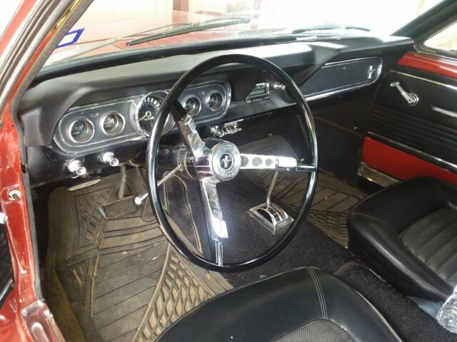 1966 Candy Apple Red Ford Mustang Coupe
