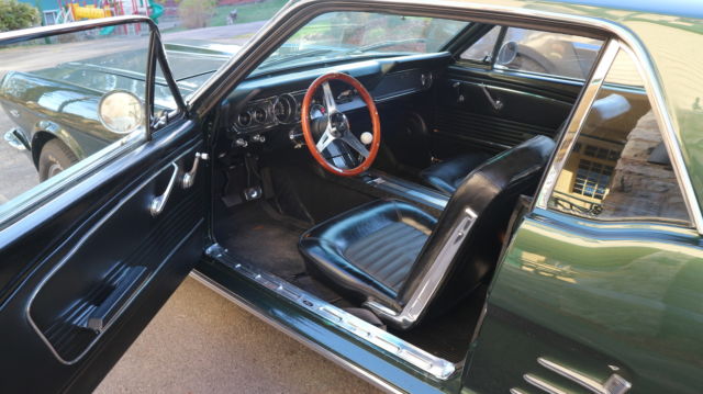 1966 Ivy Green Ford Mustang Coupe
