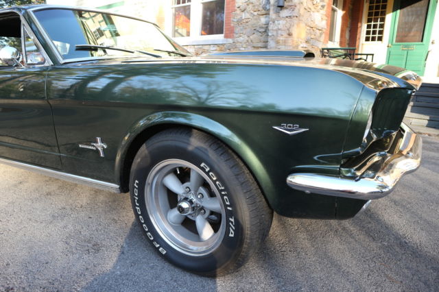 1966 Ivy Green Ford Mustang Coupe