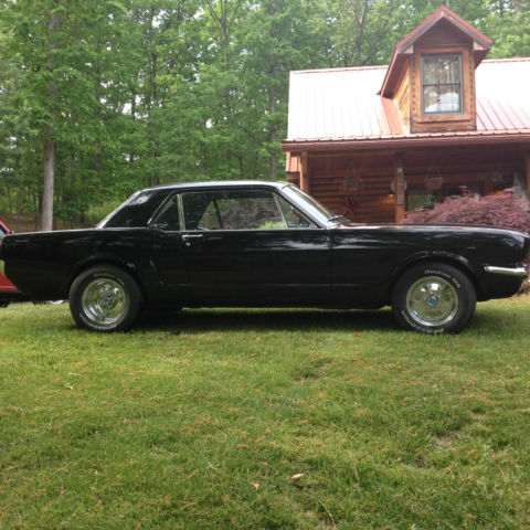 1966 Black Ford Mustang U/K
