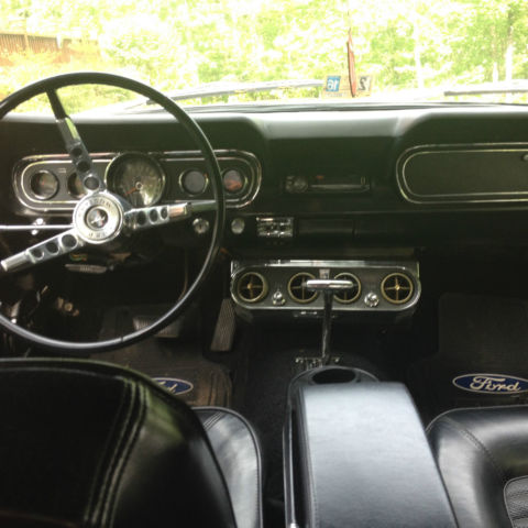 1966 Black Ford Mustang U/K