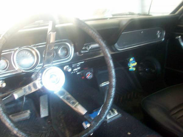 1966 Burgundy Ford Mustang Coupe