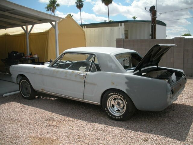 1966 Gray Ford Mustang