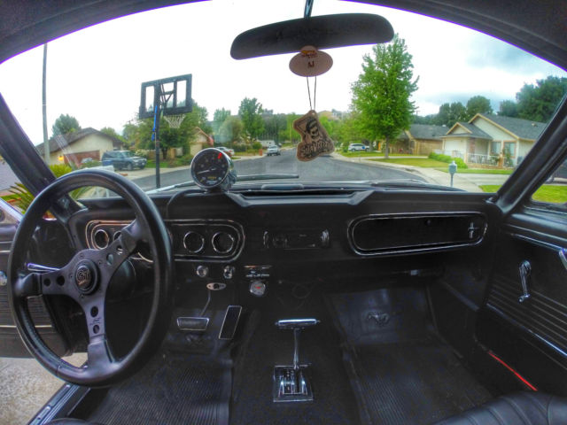 19660000 Black Ford Mustang Coupe