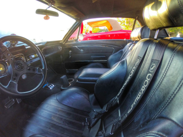 19660000 Black Ford Mustang Coupe