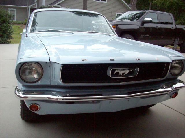 1966 Arcadian Blue Ford Mustang Coupe