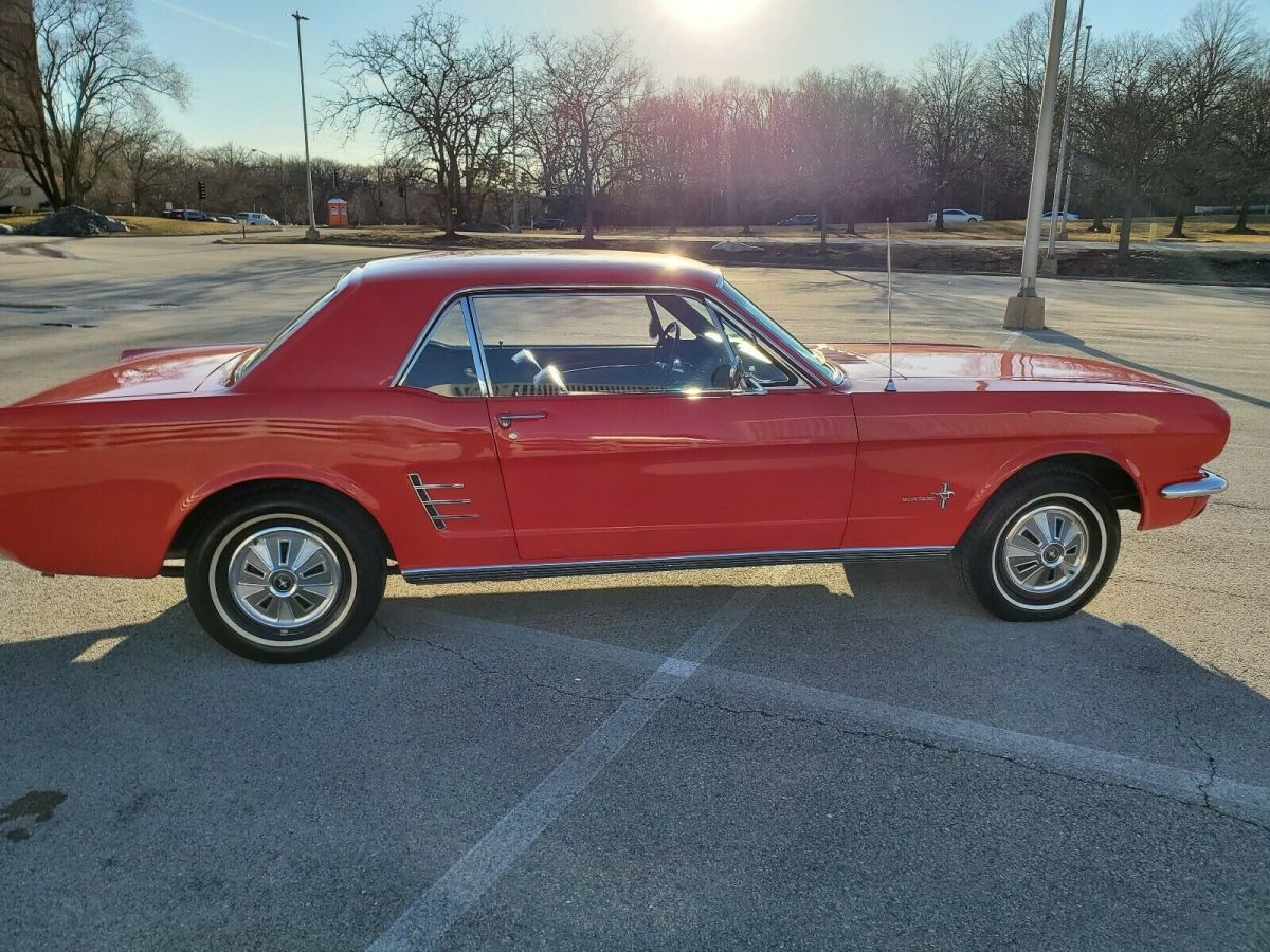 1966 Red Ford Mustang Coupe