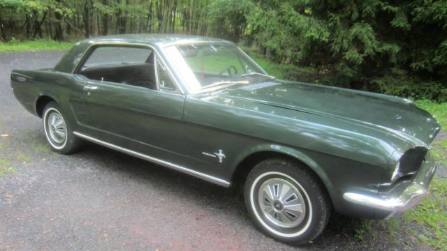 1966 Green Ford Mustang Coupe
