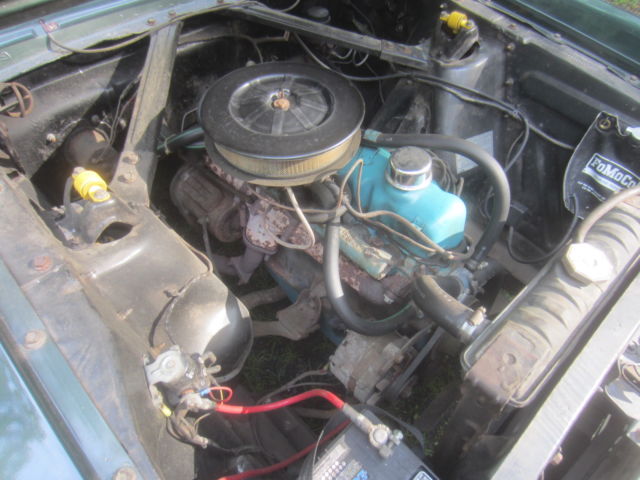 1966 Green Ford Mustang Coupe