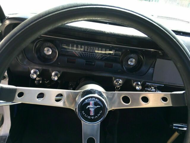 1966 White Ford Mustang Coupe