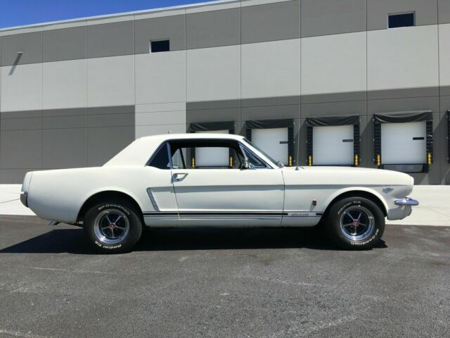 1966 White Ford Mustang Coupe