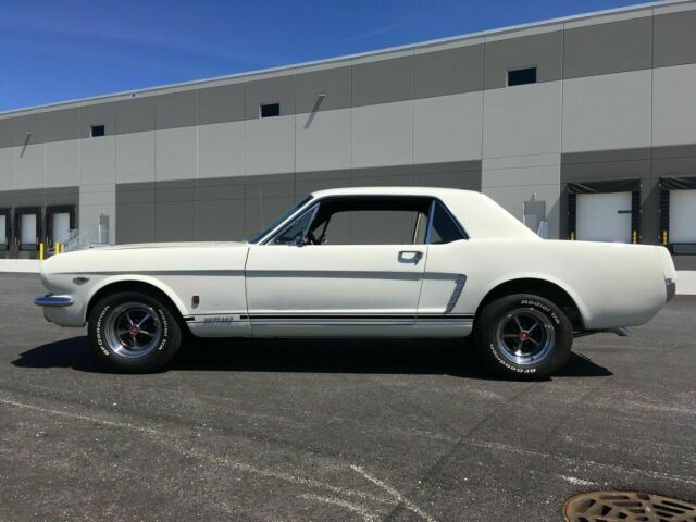 1966 White Ford Mustang Coupe