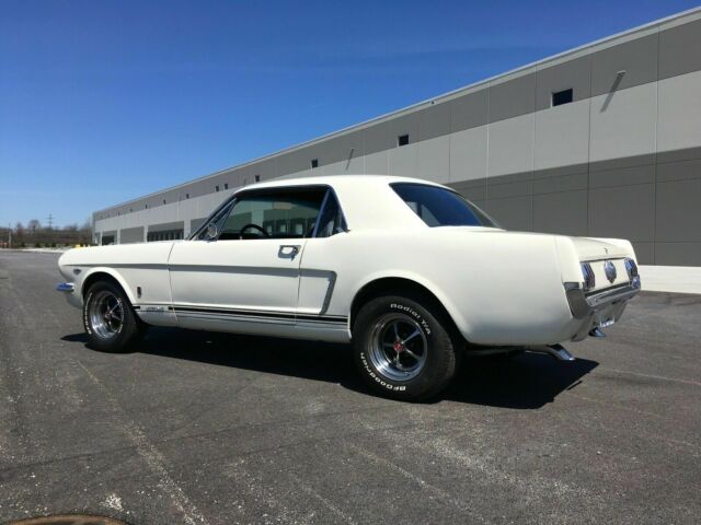 1966 White Ford Mustang Coupe