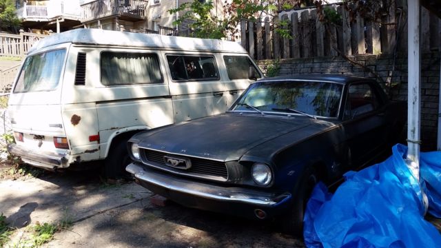 1966 Green Ford Mustang Coupe