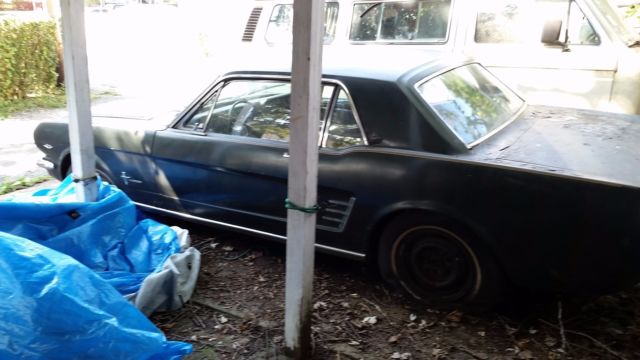 1966 Green Ford Mustang Coupe
