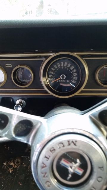 1966 Green Ford Mustang Coupe