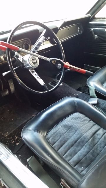 1966 Green Ford Mustang Coupe