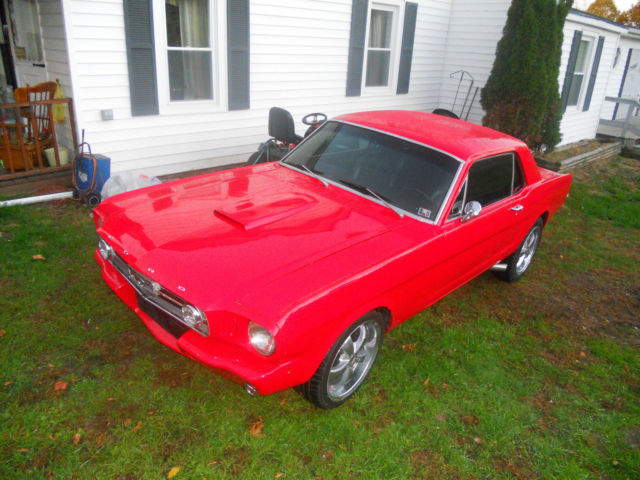 1966 Red Ford Mustang U/K