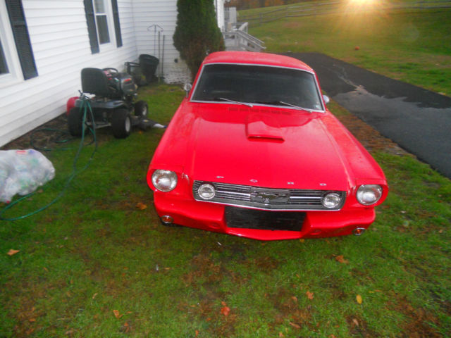 1966 Red Ford Mustang U/K