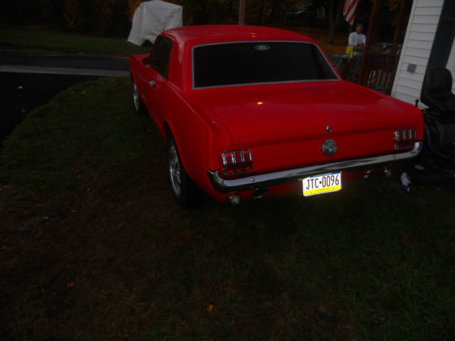 1966 Red Ford Mustang U/K