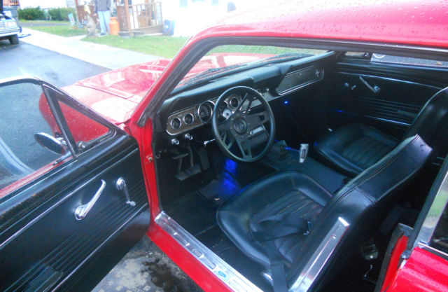 1966 Red Ford Mustang U/K