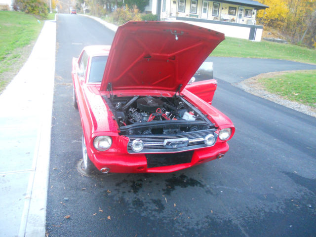 1966 Red Ford Mustang U/K