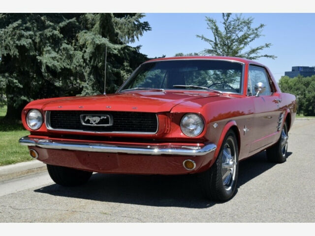 1966 Red Ford Mustang Coupe
