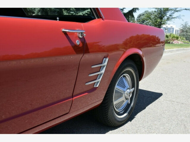 1966 Red Ford Mustang Coupe