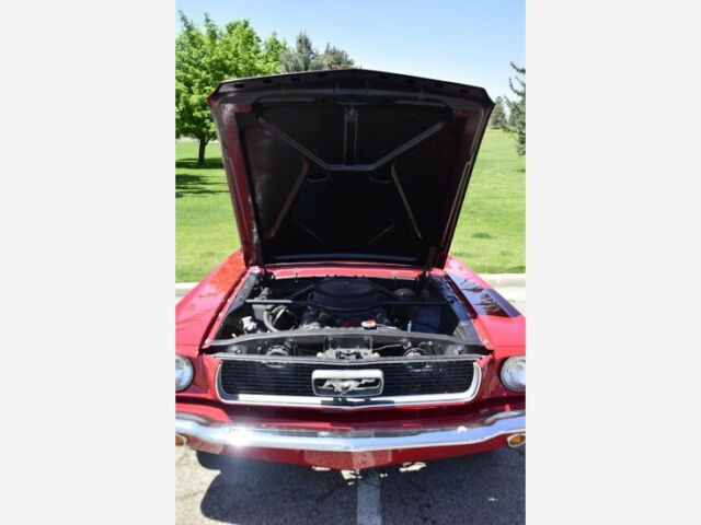 1966 Red Ford Mustang Coupe