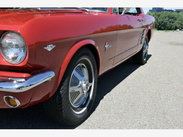 1966 Red Ford Mustang Coupe
