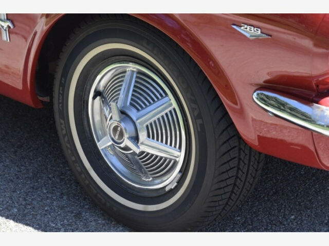 1966 Red Ford Mustang Coupe