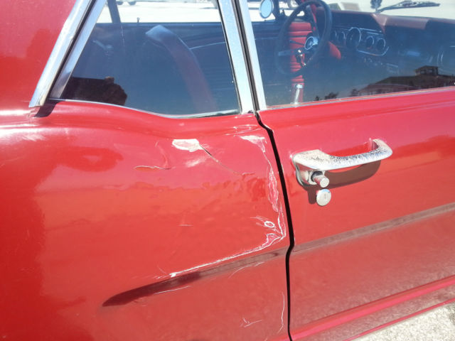 1966 Red Ford Mustang Coupe