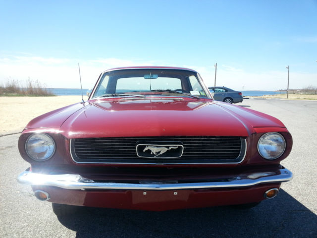 1966 Red Ford Mustang Coupe