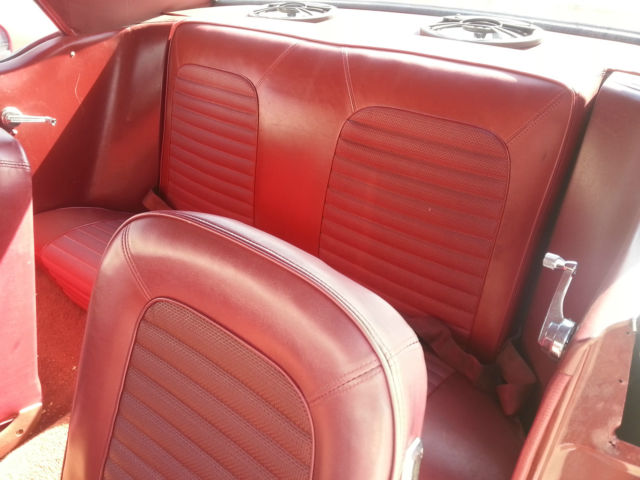 1966 Red Ford Mustang Coupe