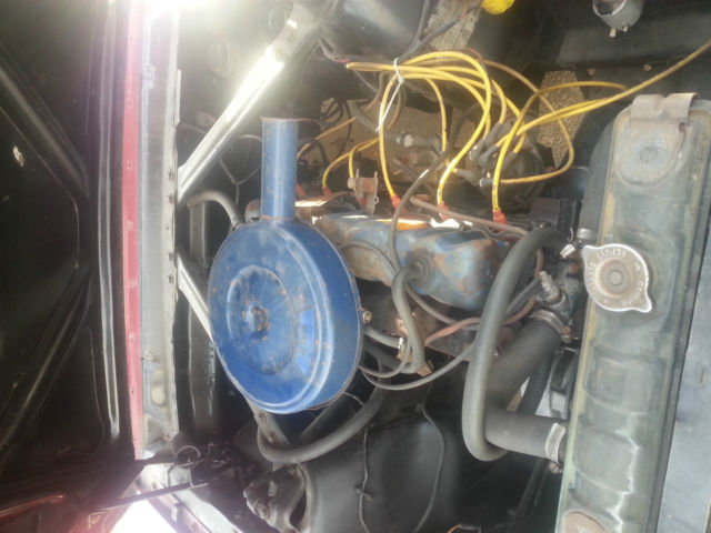 1966 Red Ford Mustang Coupe