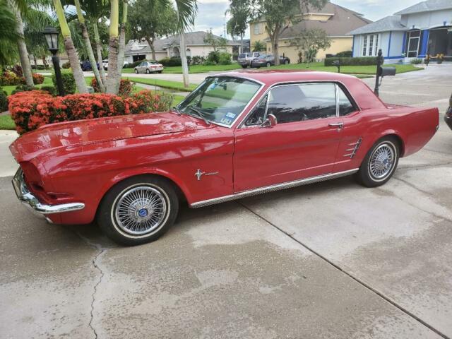 1966 Red Ford Mustang Coupe