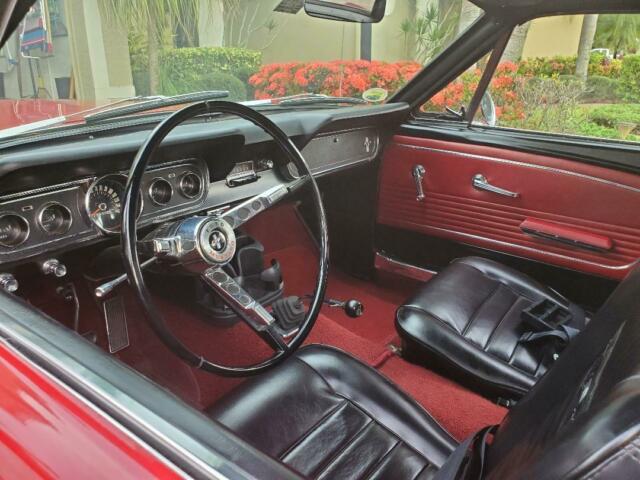 1966 Red Ford Mustang Coupe