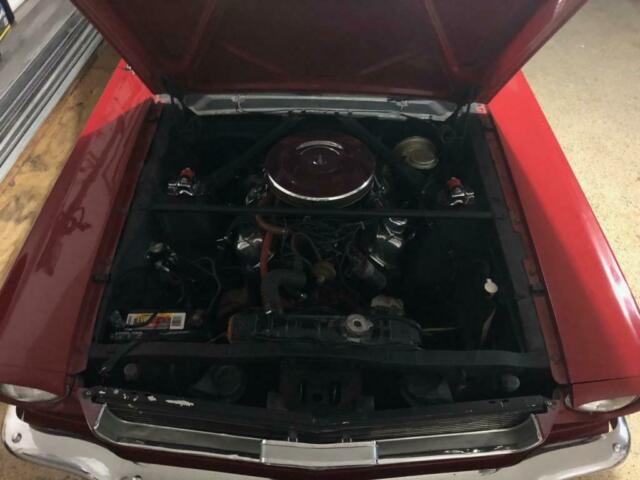 1966 Red Ford Mustang Coupe