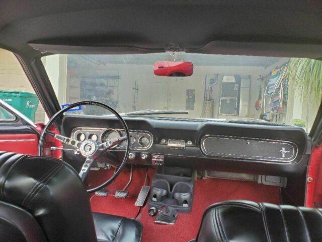1966 Red Ford Mustang Coupe