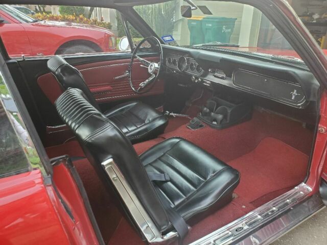 1966 Red Ford Mustang Coupe