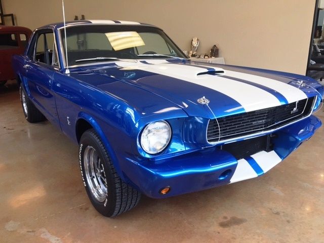 1966 Blue Ford Mustang Coupe