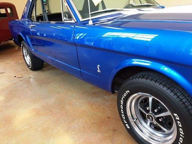 1966 Blue Ford Mustang Coupe