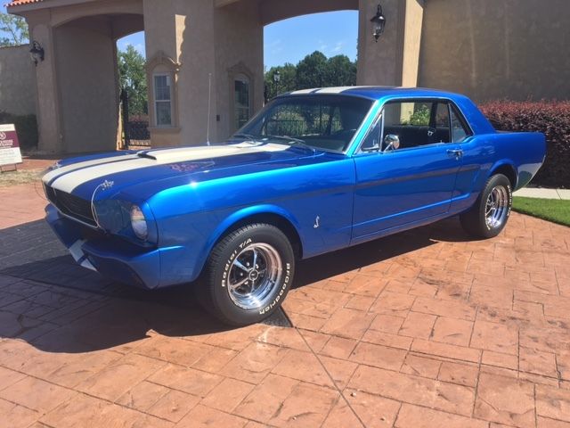 1966 Blue Ford Mustang Coupe