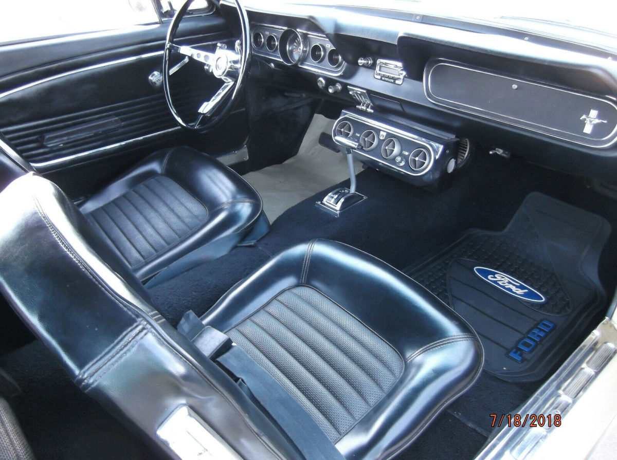 1966 Yellow Ford Mustang Coupe