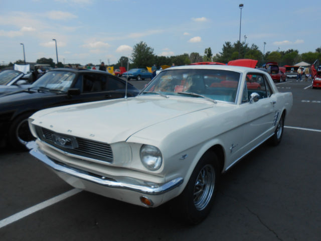 1966 Yellow Ford Mustang --