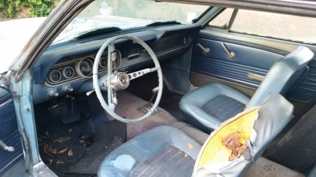 1966 Arcadian Blue Ford Mustang U/K