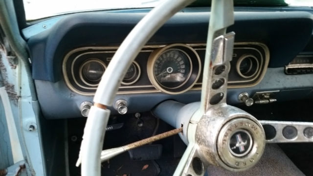 1966 Arcadian Blue Ford Mustang U/K